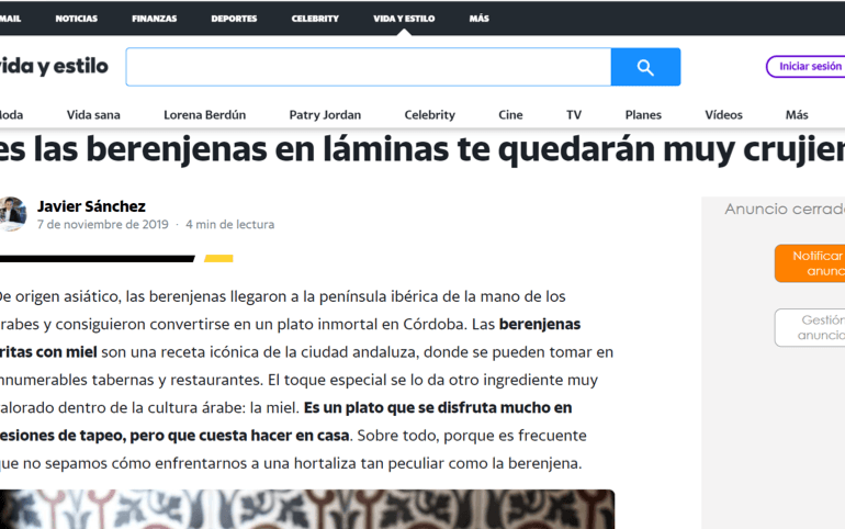 La Cabezona - Si fríes las berenjenas en láminas te quedarán muy crujientes